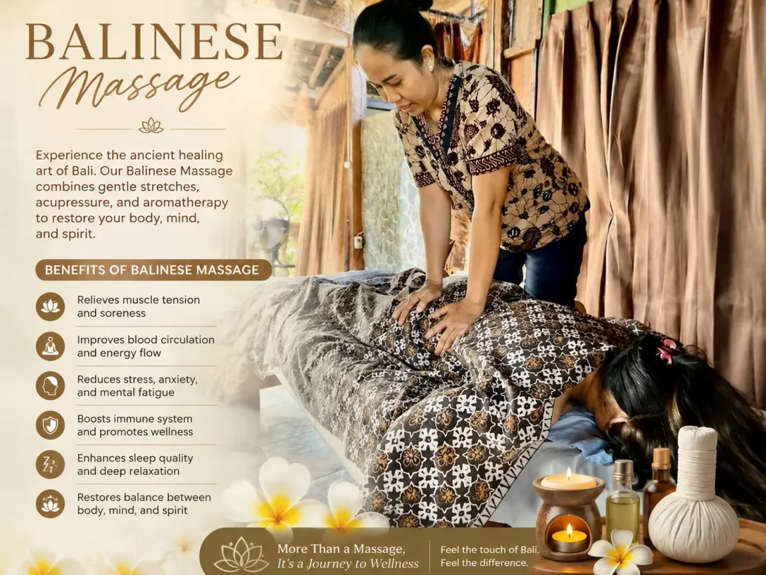 Balinese Massage Seminyak | Pijat Bali Profesional ke Villa & Hotel