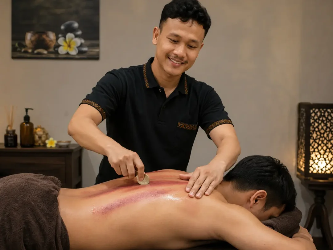 Jasa Pijat Plus Kerokan Panggilan  Terpercaya  di uluwatu