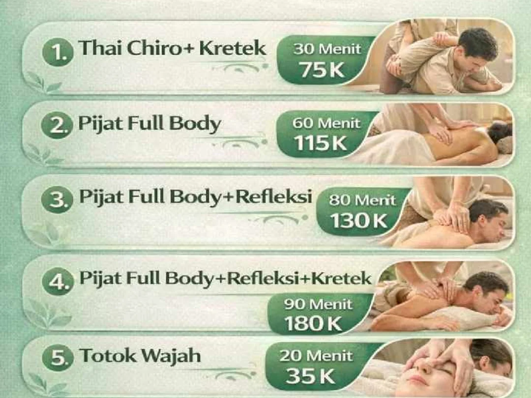 Pijat dan Terapi terjangkau