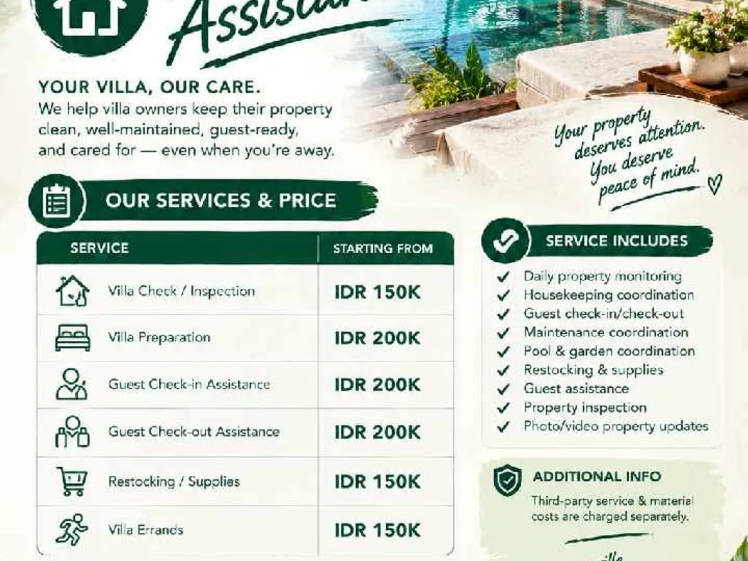 Villa Check - Villa Assistance